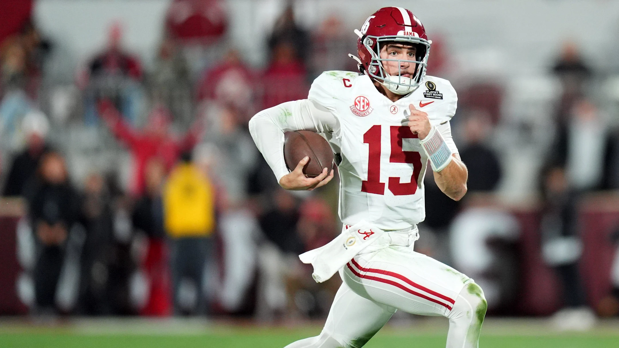 Ty Simpson surges up in NFL mock draft after Dante Moore’s surprising decision