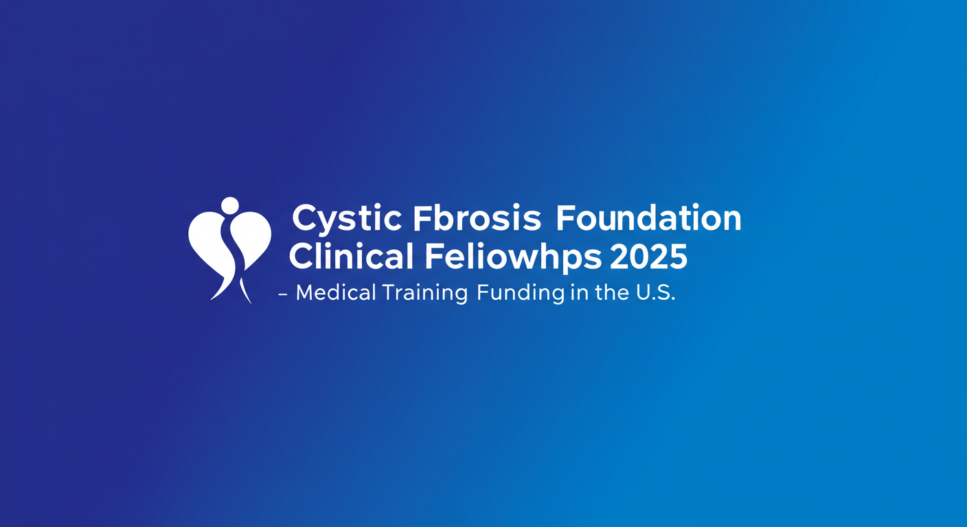 Cystic Fibrosis Foundation Clinical Fellowships 2025 – Medical Training Funding in the U.S.