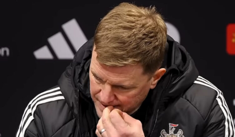 Watch Eddie Howe press conference after Man Utd 1-0 Newcastle